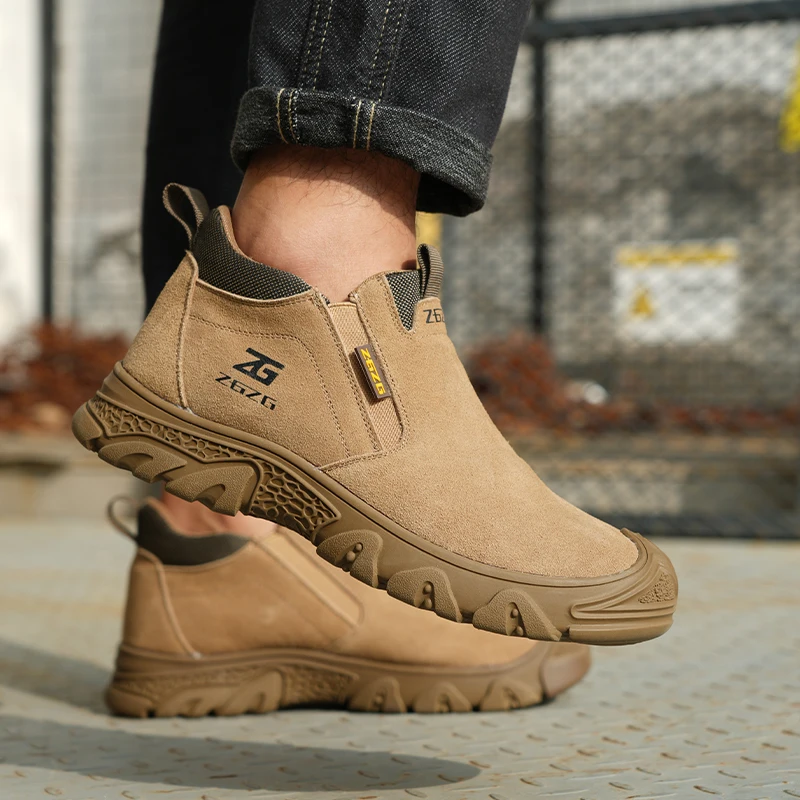 Factory Direct Ankle Cut safety Boots For Welding workers