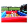 2019 top selling outdoor square inflatable foam pit/inflatable ball pit/inflatable gaga pit