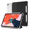 Transparent TPU rugged shockwave stand flip leather case cover for ipad pro 11 2018 new design popular tablet PC accessories