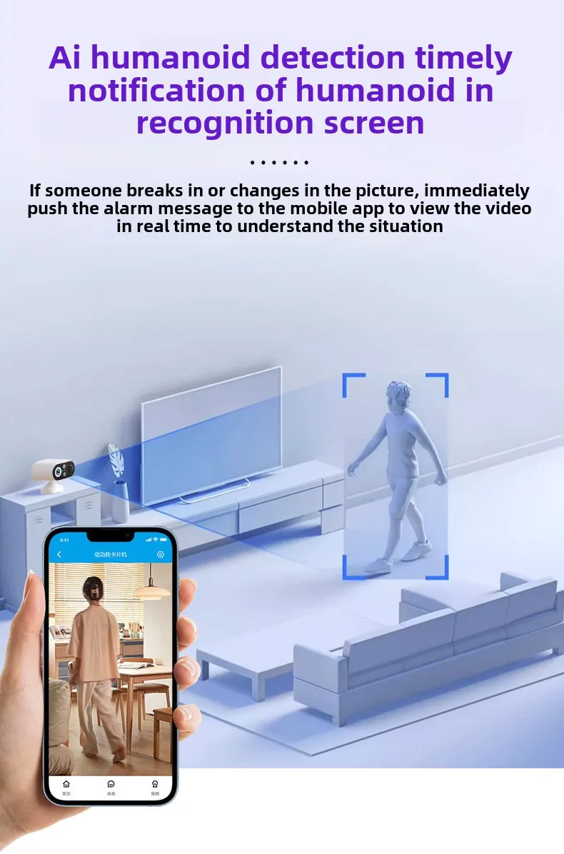 Cloudbirds V360pro AI Auto Tracking POE Solar Panel Supported Night Vision Two-Way Audio Cloud Alarm Systems for Office