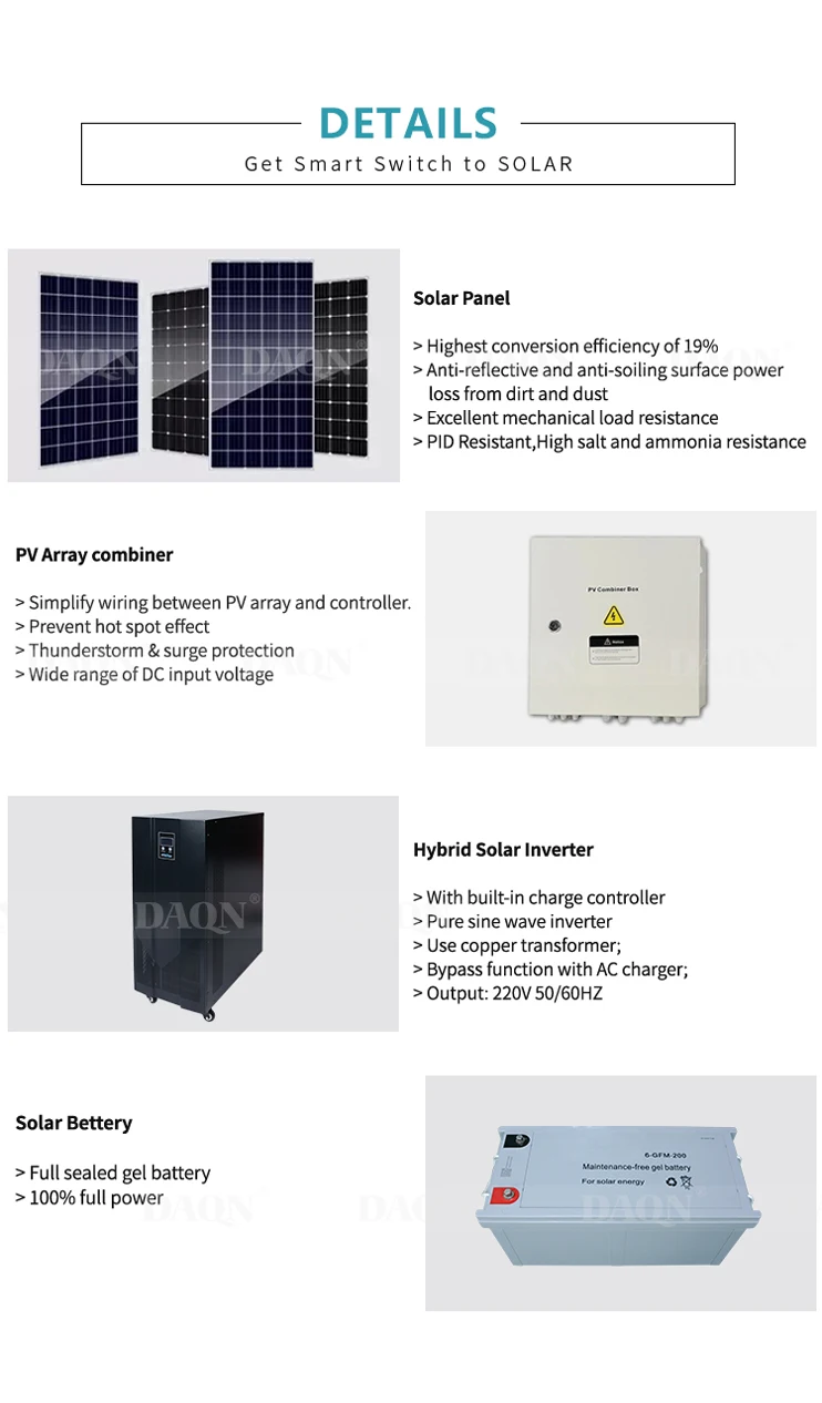 Hot selling 10 kva 15 kva solar systems energy storage commercial inverter generator solar power inverter system