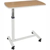 SKH042 Clinic Hospital Adjustable Overbed Table With Wheels