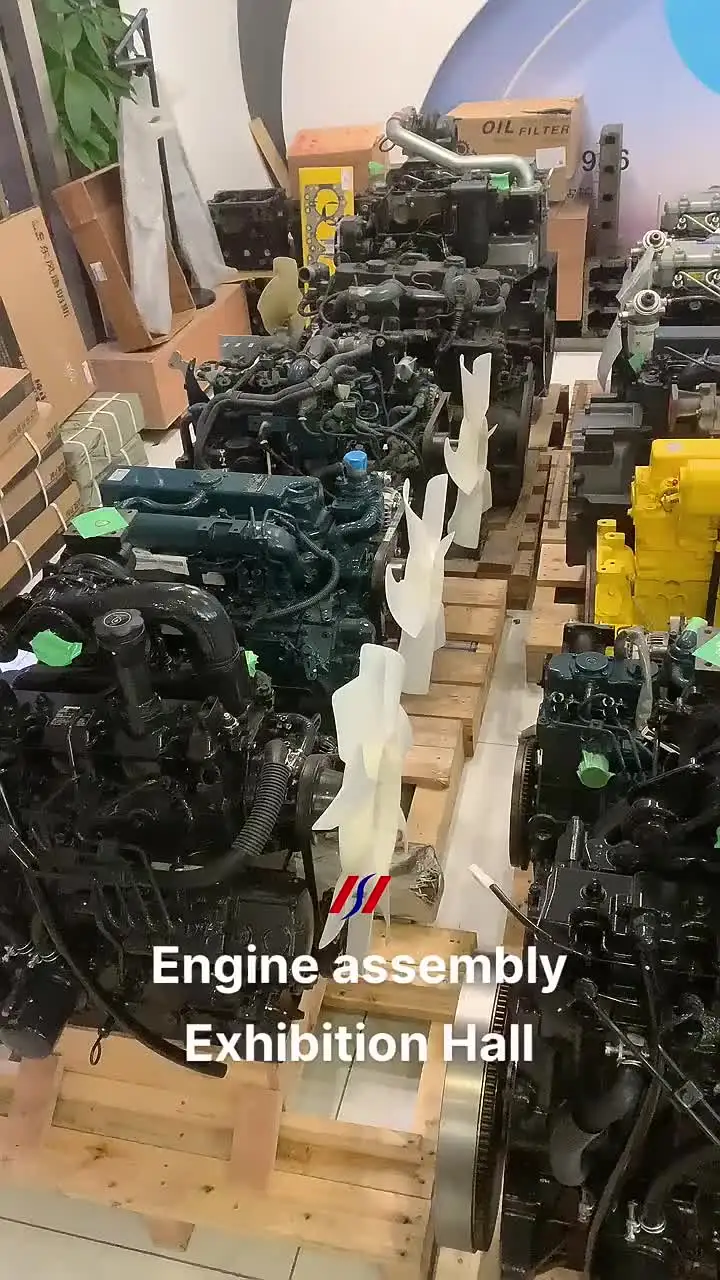 Diesel Engine Assy 3D84-3 Complete Engine Assembly for