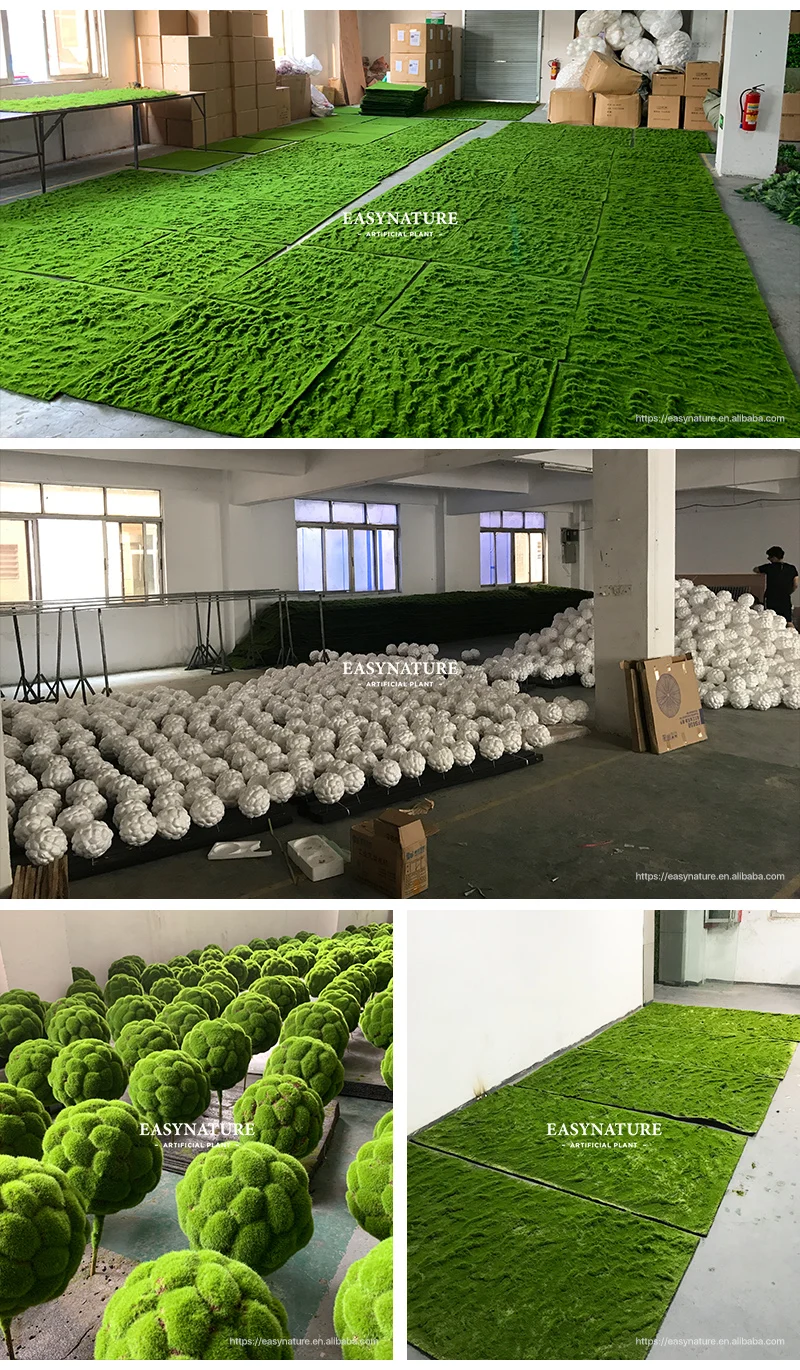 Wholesale Preserved Moss Panel,Artificial Moss Ledge Grass Mat Lawn Rug