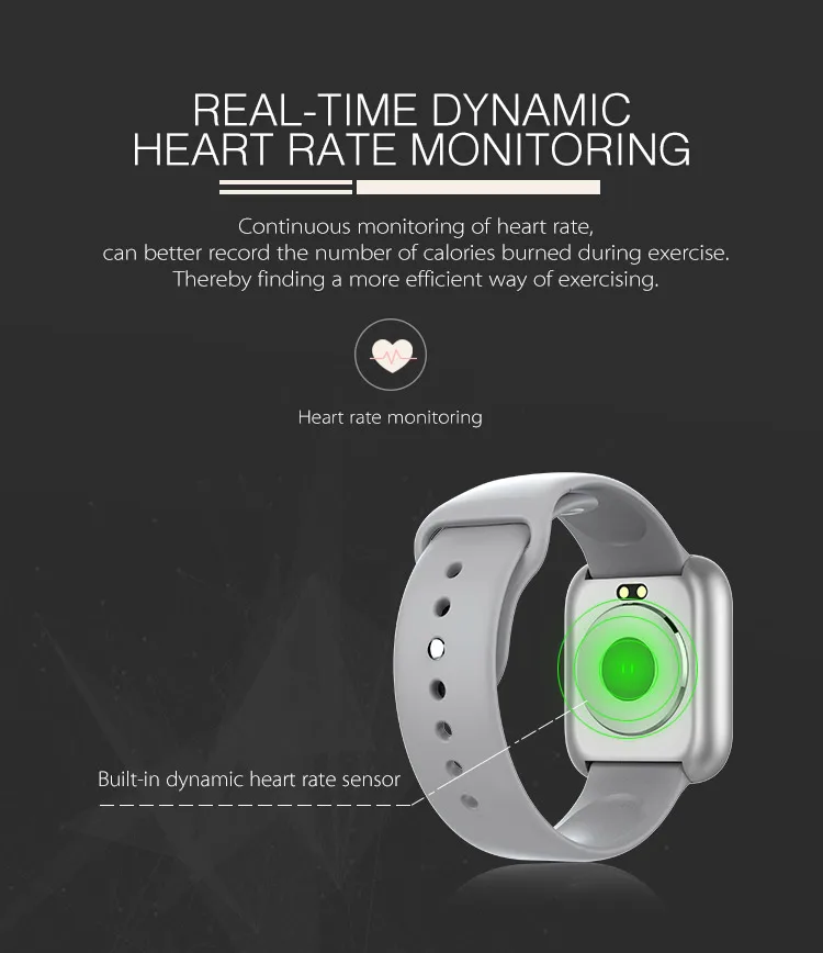 Promotional Ce Rohs Smart Watch Manual Message Reminder Smart Watch
