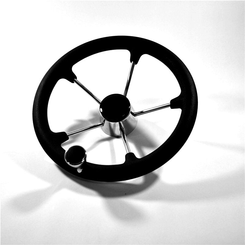 S.s 131/2" Boat Yacht Steering Wheel Knurling Boat Marine Steering