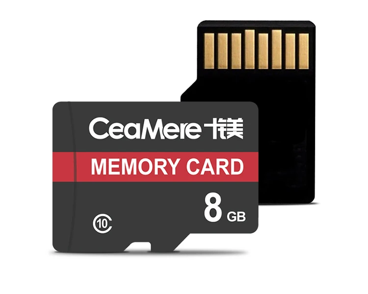 Ceamere Red Stripe Good Quality 16GB Micro Memory SD Cards Class 10 XC HC Kart 16GB 32GB 64GB 128GB 256GB 512GB Micro TF SD 16GB