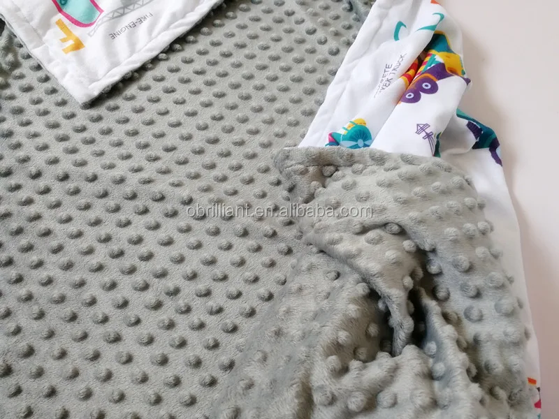 Baby Minky Dot Blanket