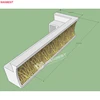 Stylish led high bar counter circle design artificial marble