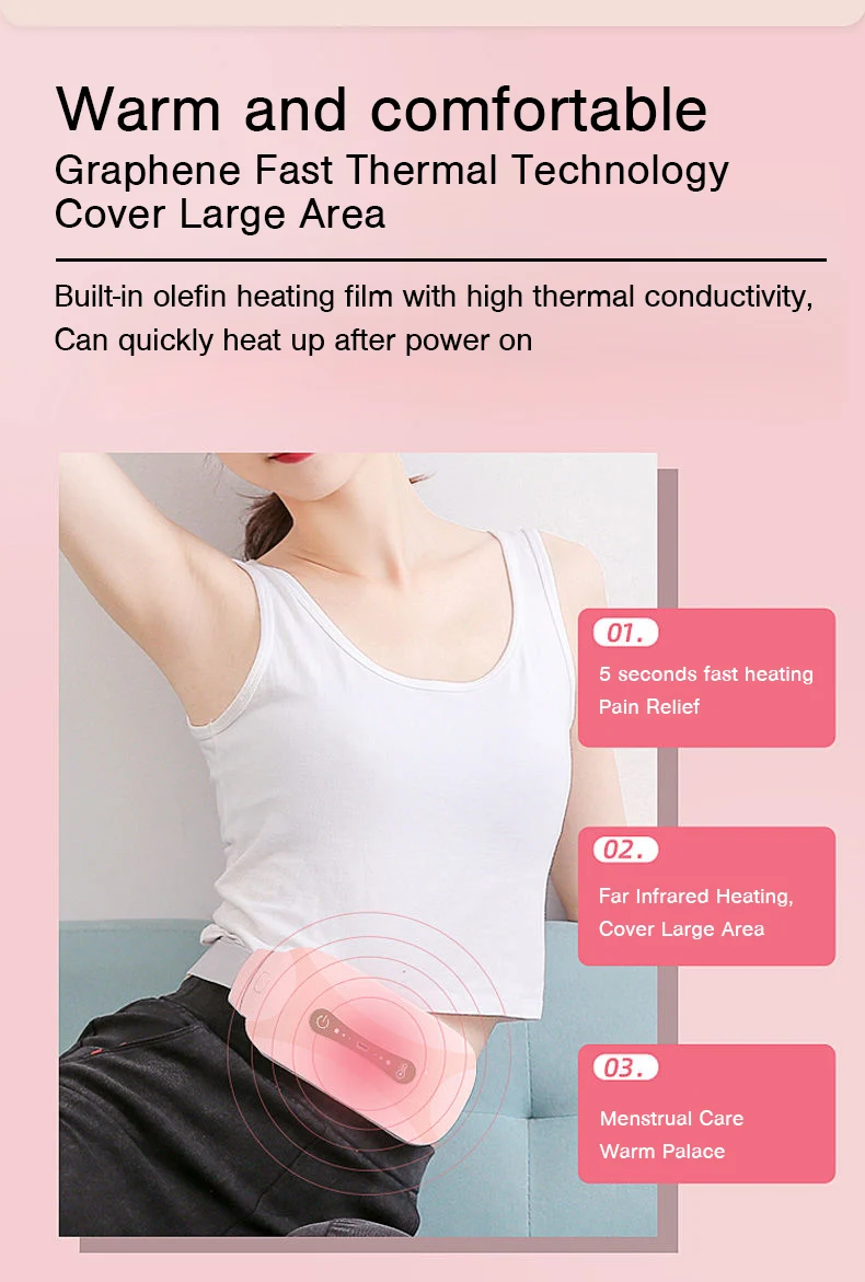 Electric Heating Massage Waist Weight Loss Slimming Stomach Heating