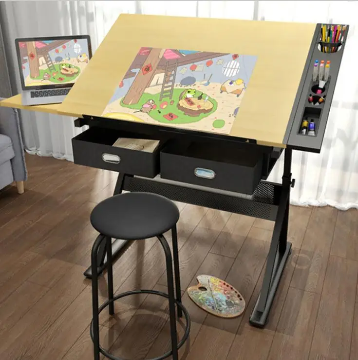 buy drafting desk for home school,drafting desk,adjustable