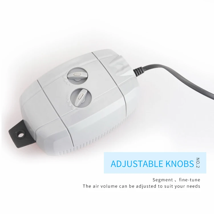 Aquarium Fish Tank Water Pump Double Hole Ultraquiet Oxygen Pump