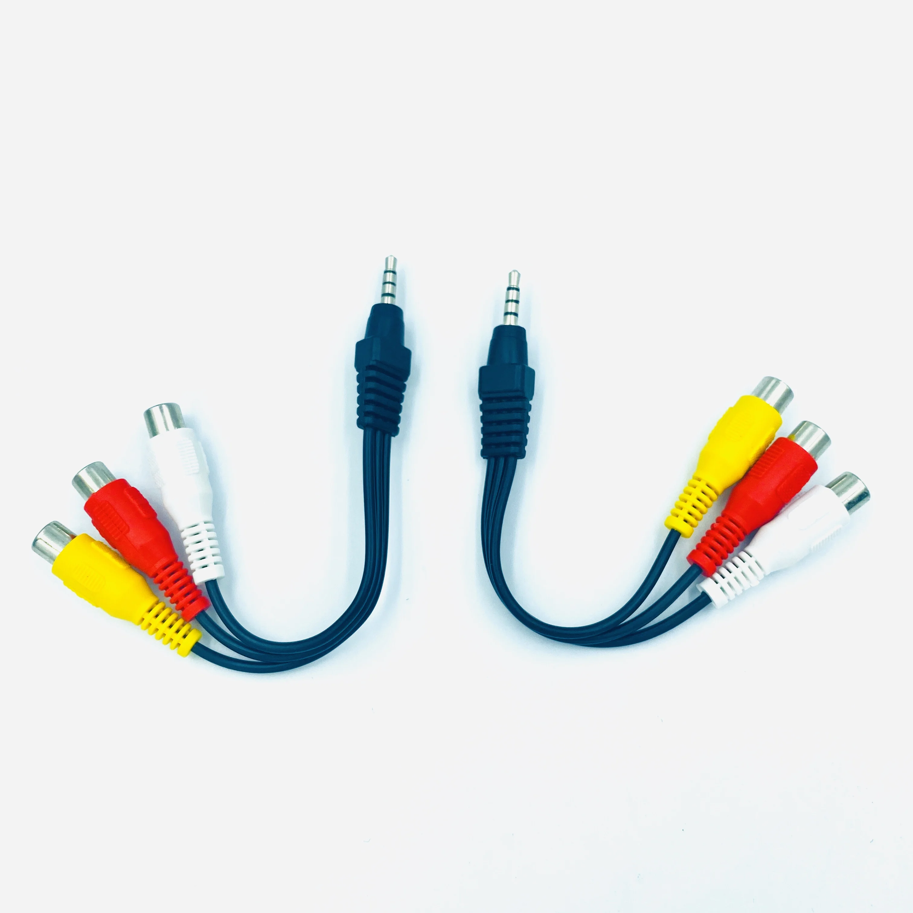 3.5mm male to 3RCA female Audio video cable - ANKUX.COM