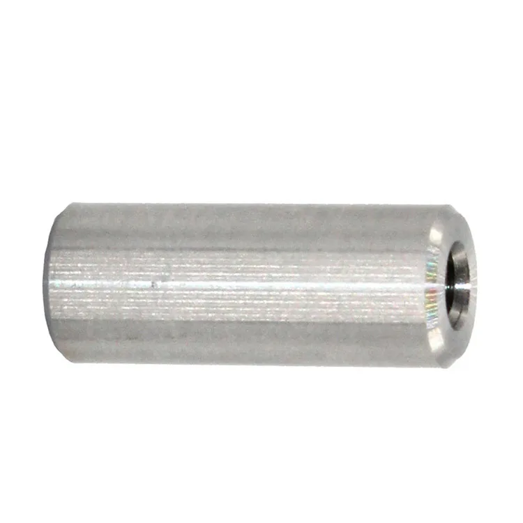 Oem Custom Anodized Aluminum Female Threaded Round Standoff Spacer