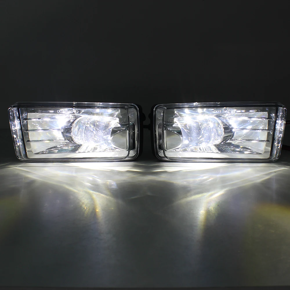 Car Accessories LED Fog Light Bumper Driving Lamp for Chevy Silverado 07-16 Tahoe Suburban 07-17 Series