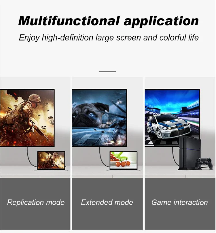 SIPU hot selling high speed active support slim hdmi cable 4k 3d - ANKUX.COM