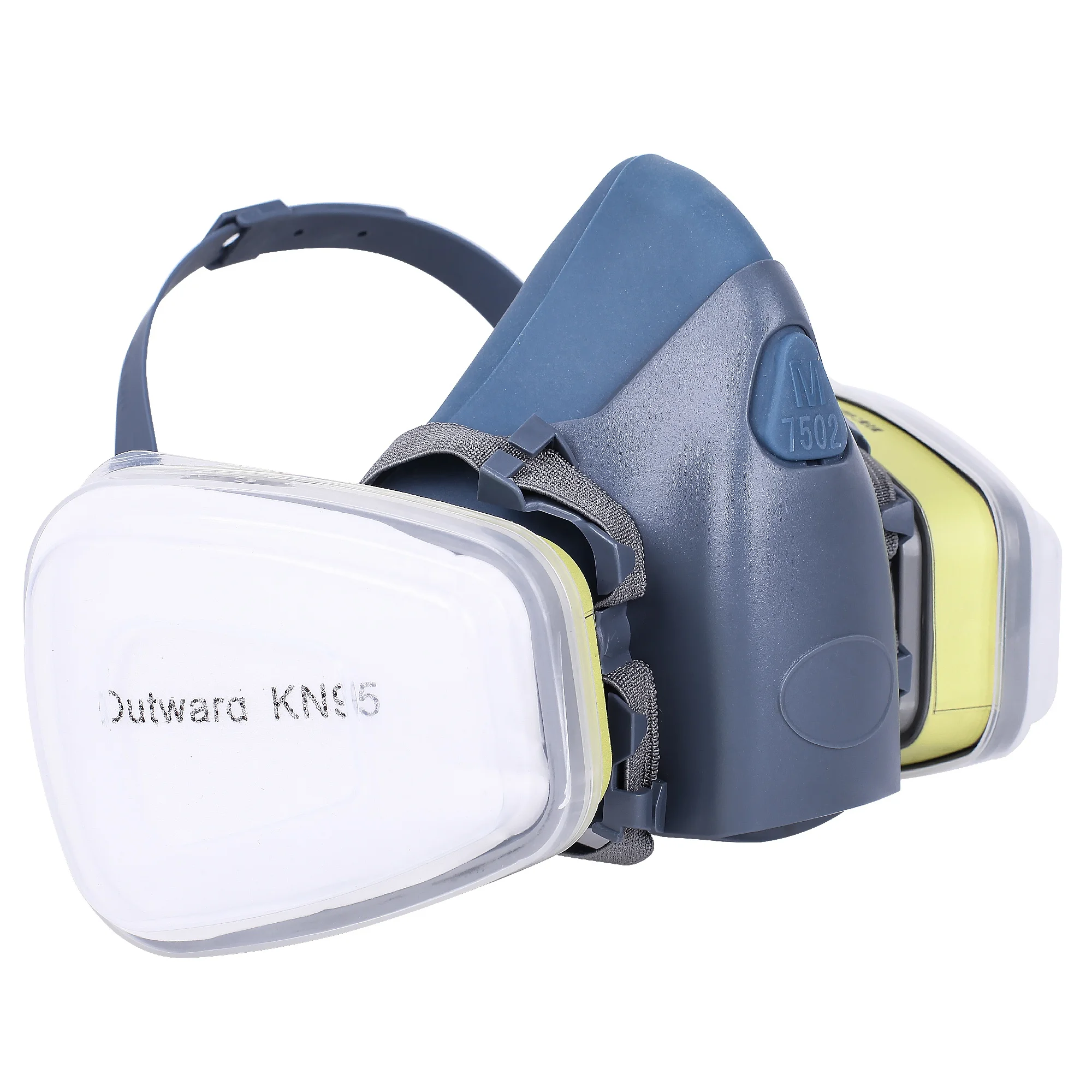 Double Filter Cartridge Agriculture Respirator Gas Mask For Chemical