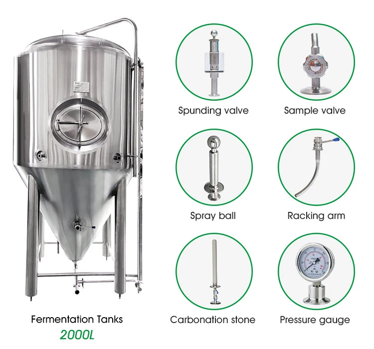 2000L Fermentation Tank