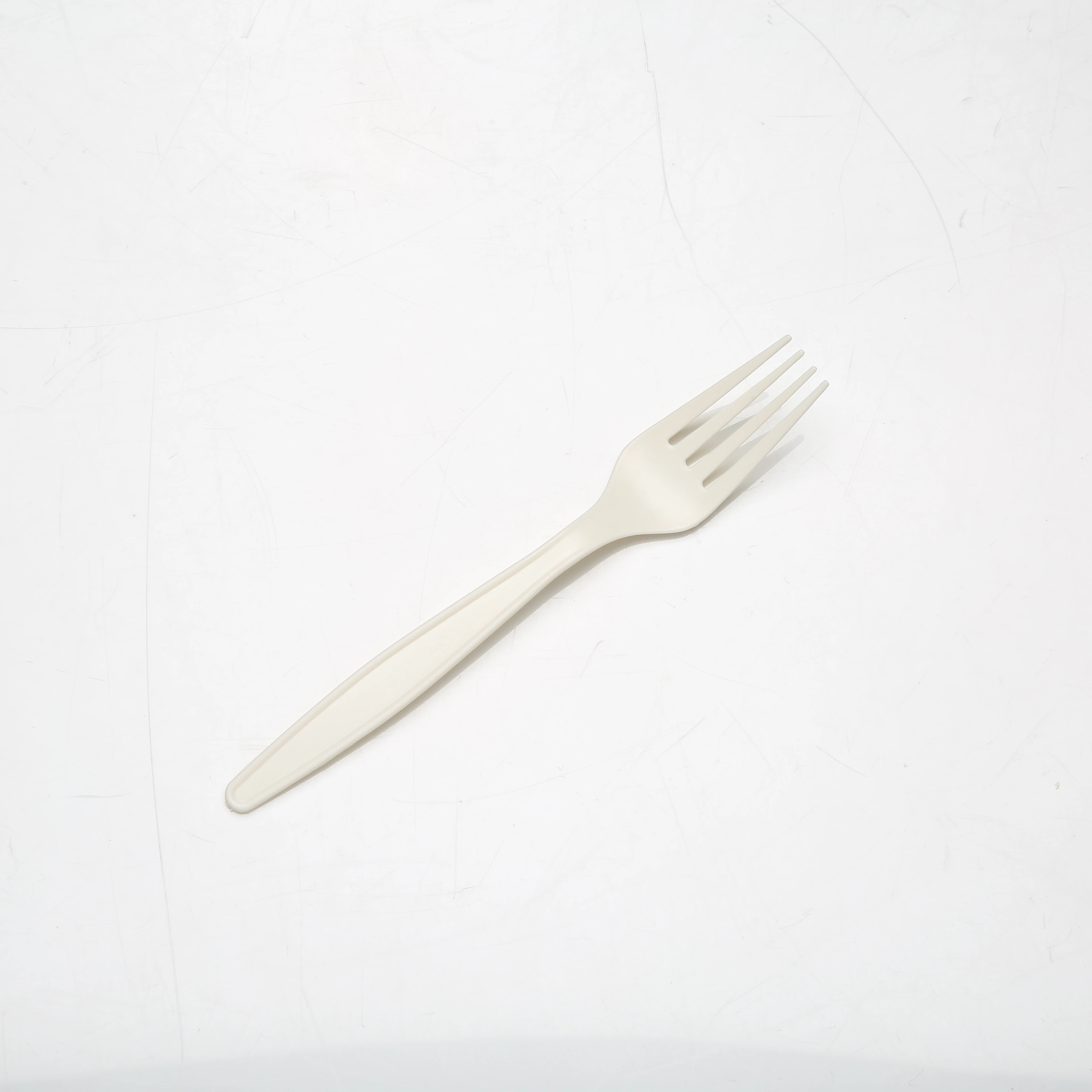 
Eco-friendly cornstarch 8 inch Fork bulk cornstarch plastic fork for salad 