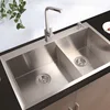 Commercial Stainless Steel Kitchen Sink Double Bowl Stainless Undermount