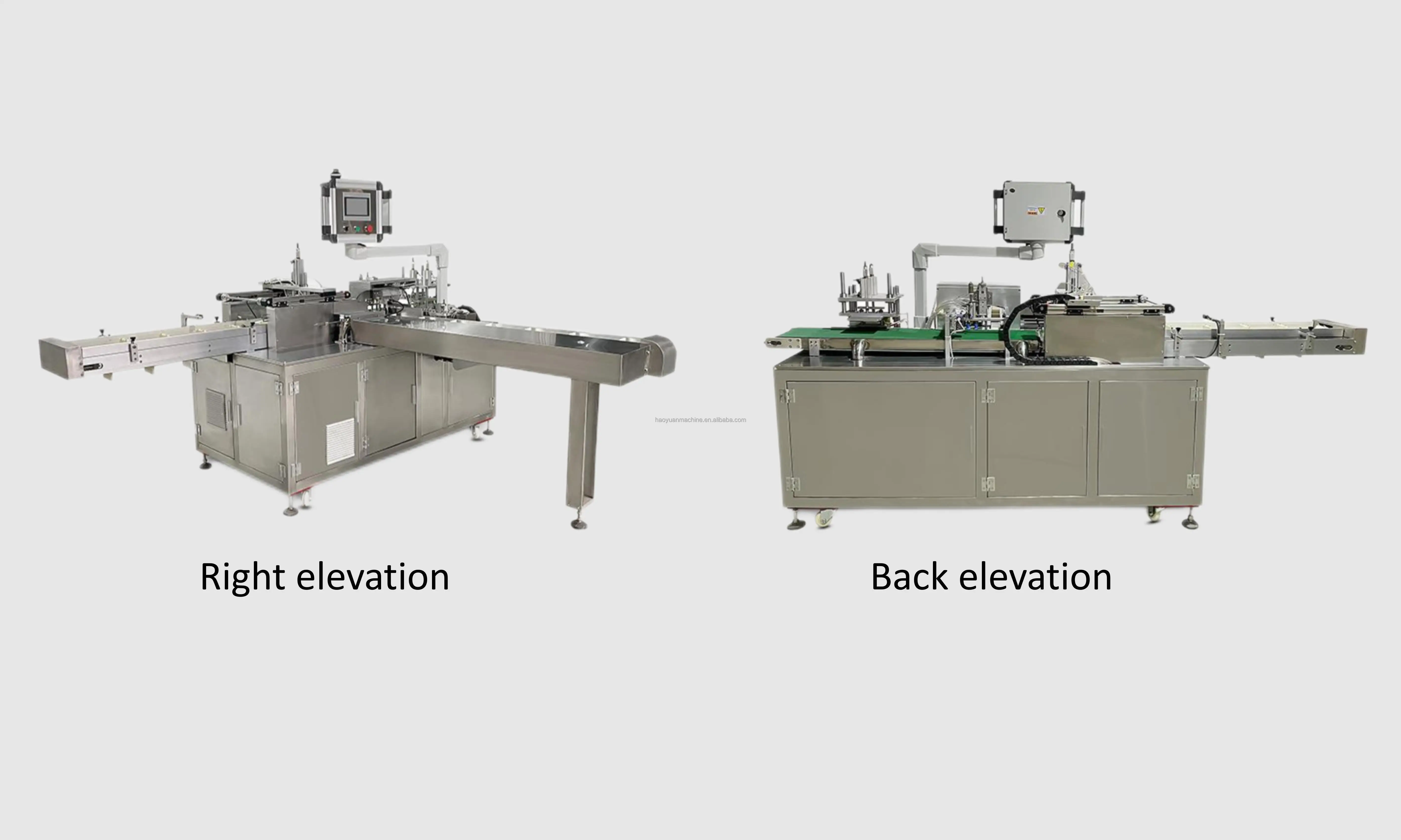 HY-100  New Design Rubber Latex PE Glove Face Mask Needle Tubing Sponge  Automatic Bag Packing Sealing Machine details