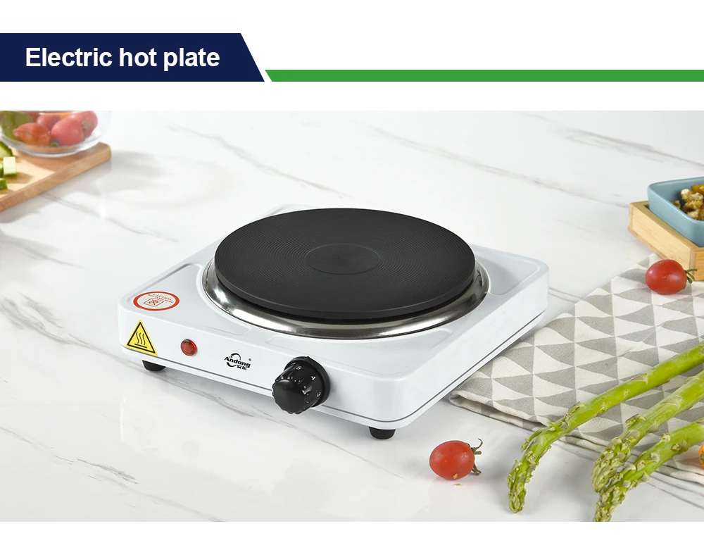 Andong Electric Single Burner Hot Plate With 1500 Watts Solid Hotplate ...