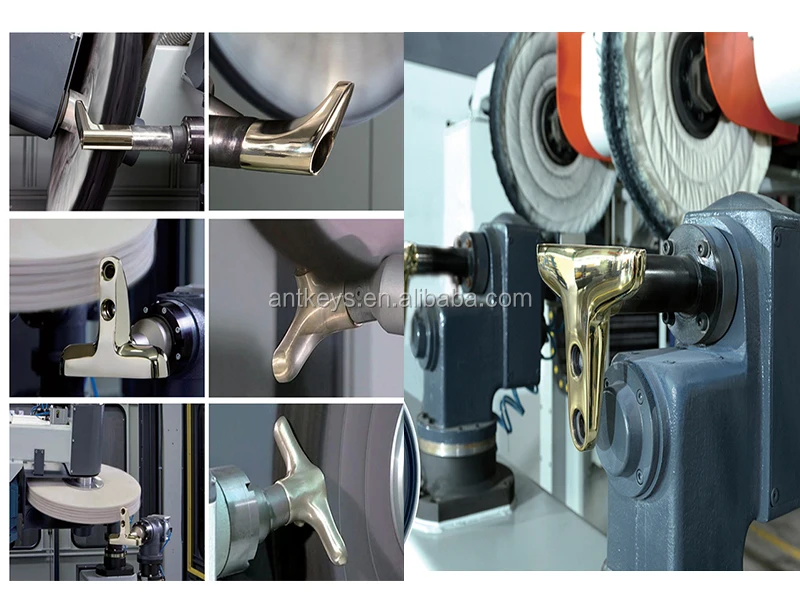 Cnc Polishing Machine For Stainless Steel Zinc Alloy Parts Door Handles