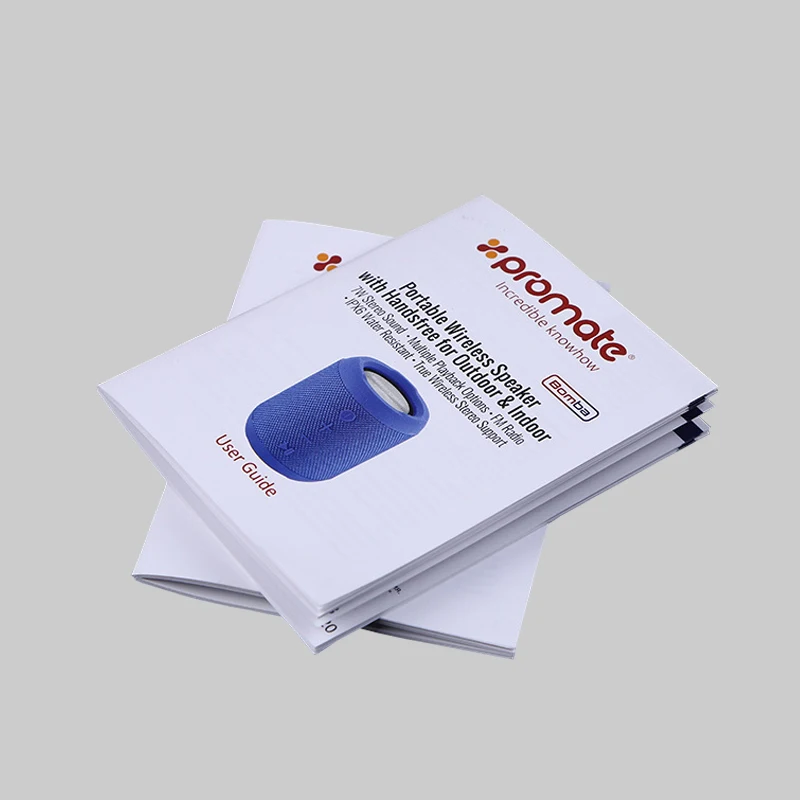 Directly factory custom product installation instruction manual printing