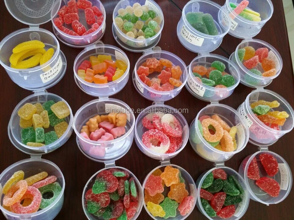 full automatic gummy bear production line / CBD THC VITAMIN confectionery jelly candy making machines pectin gummy candy