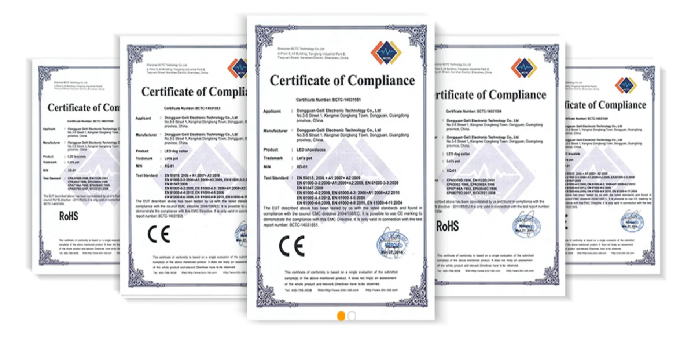 Wholesale Colorful Nylon Safety Lighted Flashing Light Up Strip Horse