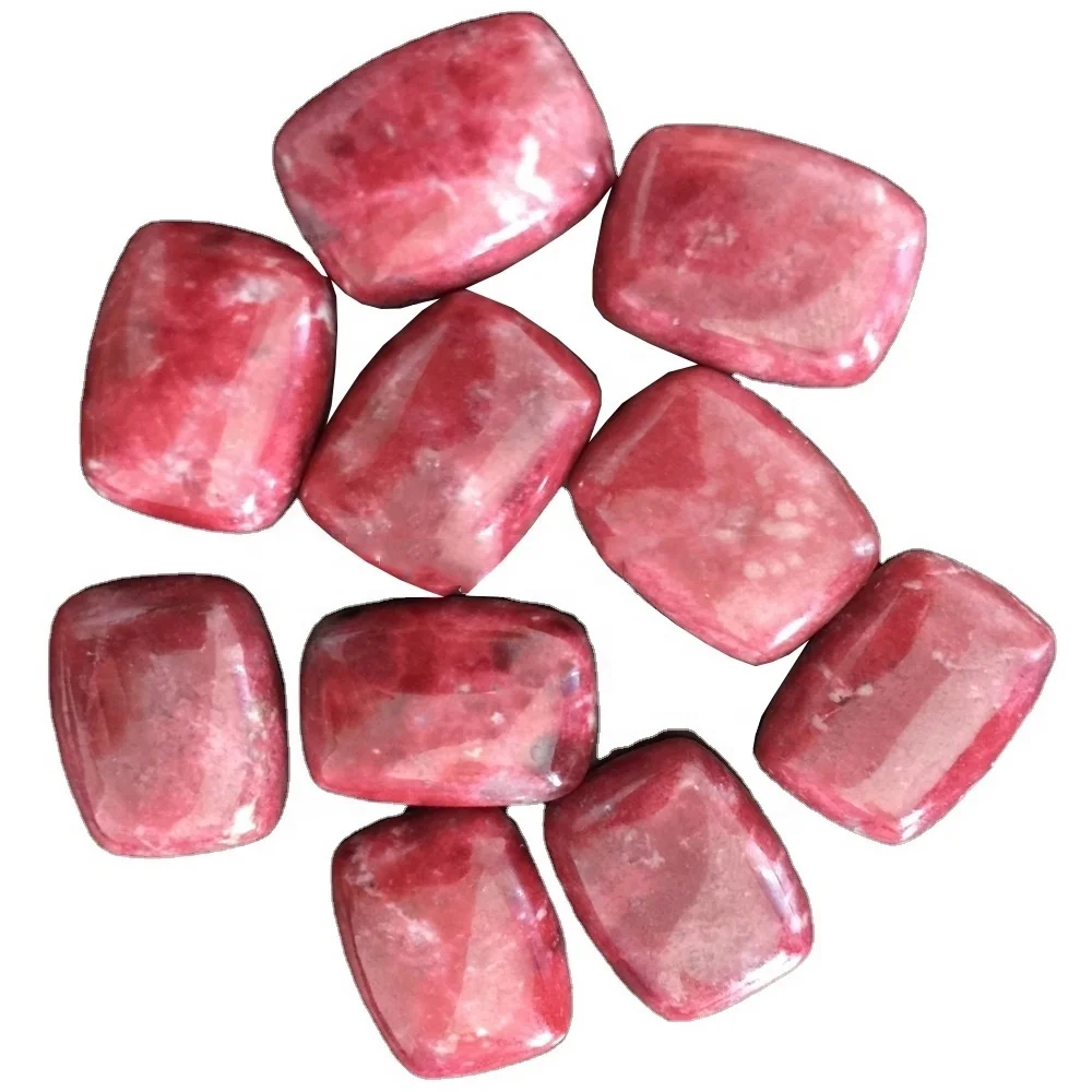 Fabulous Top Grade Quality 100% Natural Pink Thulite Pear Shape Cabochon Loose Gemstone For Making Jewelry 40 Ct 31X23X7 mm Z-756