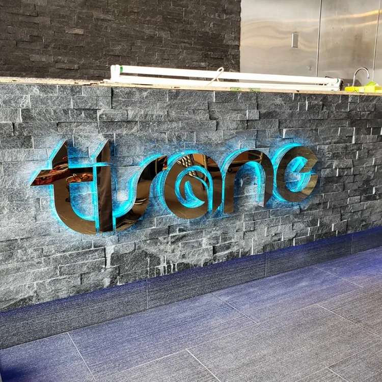 led light logo sign letters 3d led channel letter sign