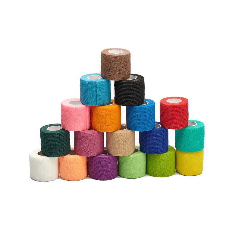  Cohesive Elastic Bandage Horse Vet Wrap Kinesiology Sports Tape