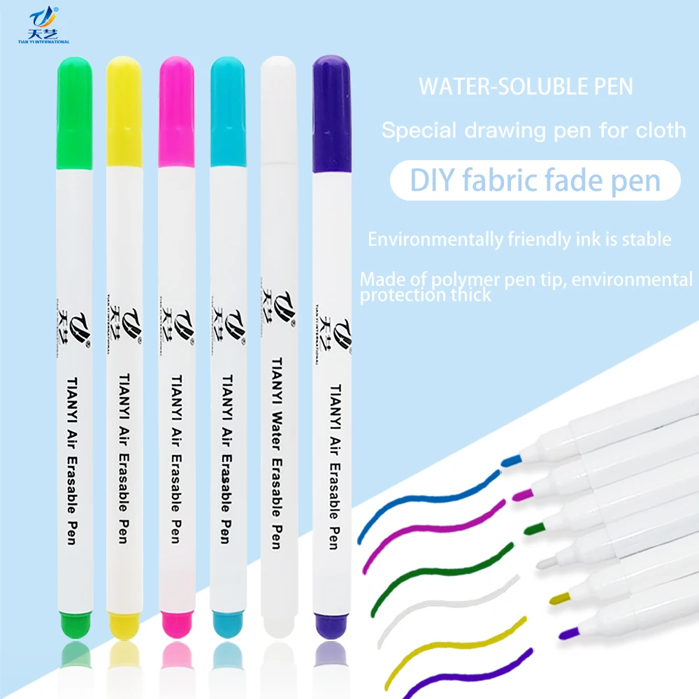 Water Erasable Pen - Dual-Side Writing for Fabric & Textiles