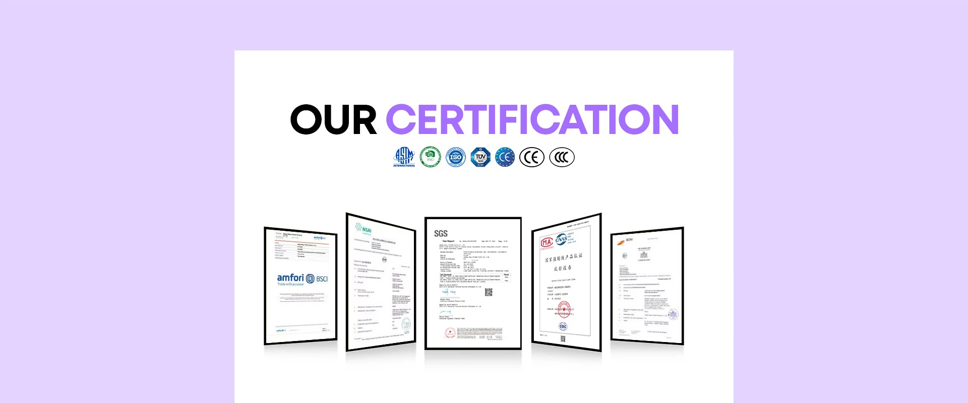 Official Stroller Certifications