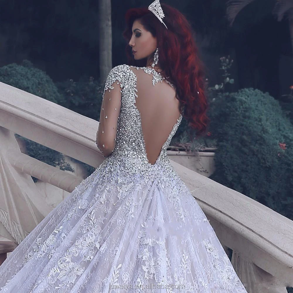 Luxury Crystal Wedding Dresses Turkey Istanbul China Guangzhou