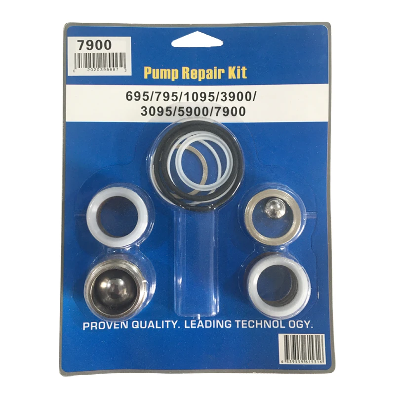 7900 Airless Paint Sprayer Gasket And Seal Parts 246341 Pump Repair Kit