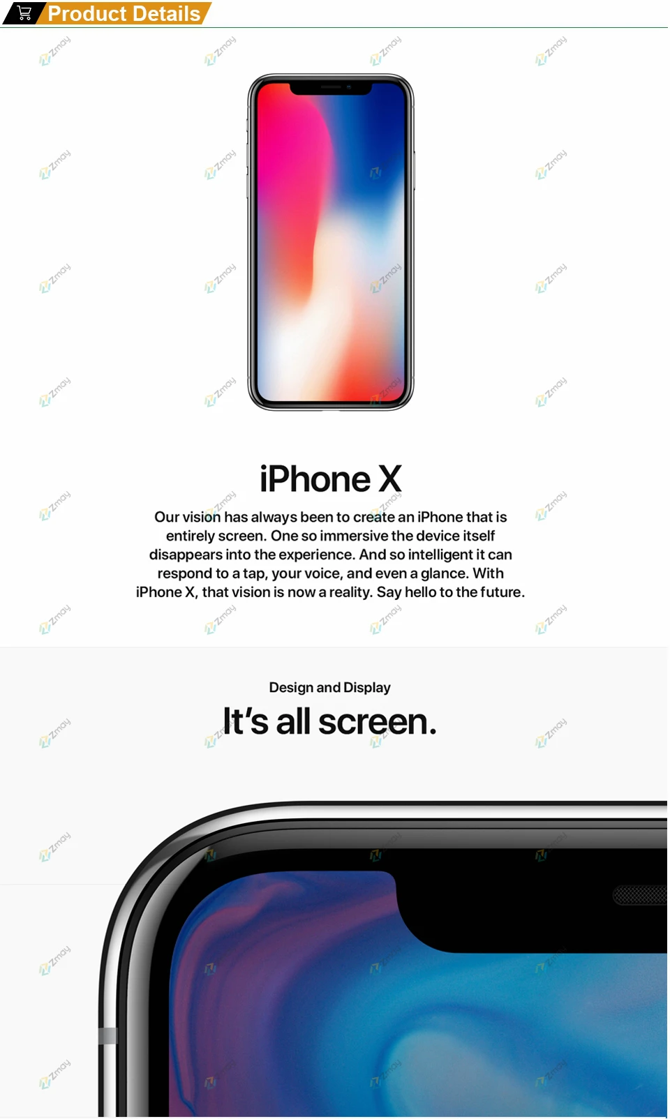 Restauración Usada Para Teléfono X,Funda Original De Fábrica Para