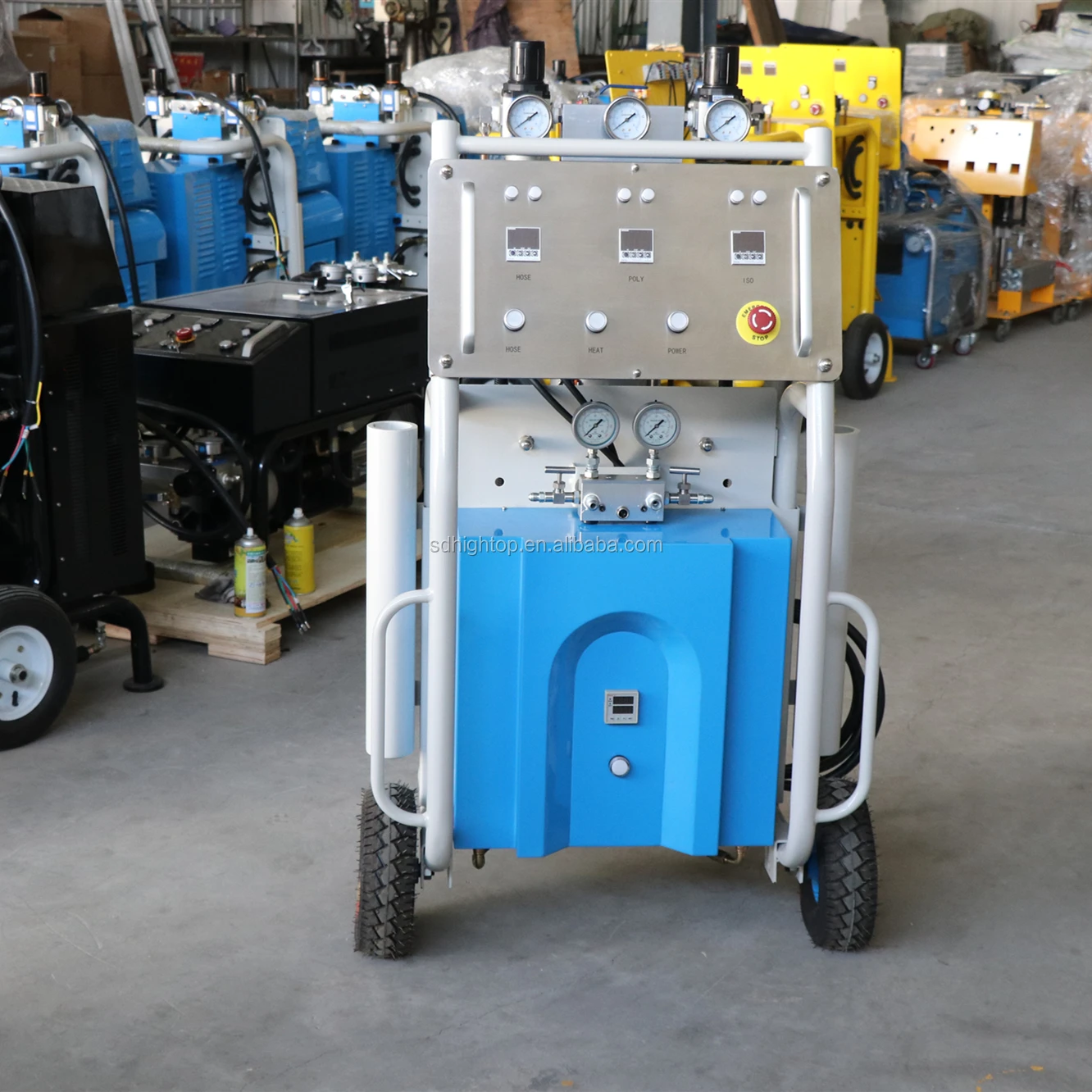 High Pressure Pu Polyurethane Insulation Foam Insulation Spray Machine