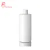 empty white transparent plastic lotion bottle food grade container packaging