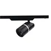 Easy to install magnetic track rail mini 3w 12v dc track light for gallery cabinet