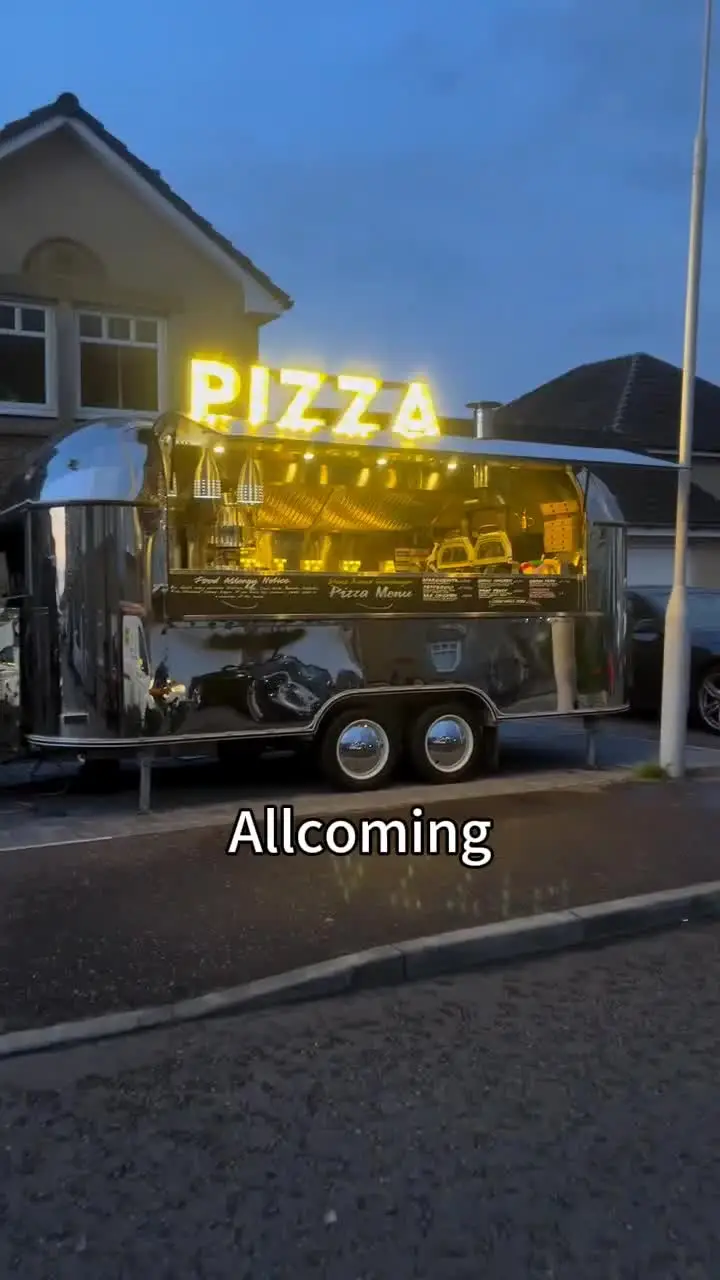 EU Standard Customized Food Trailer for Food Business Catering