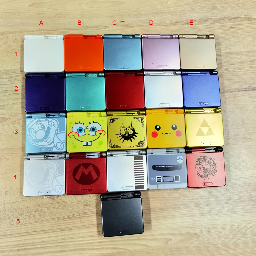 Replacement Housing Shell For Gba Sp Gameboy Advance Sponge Zelda Mario Pikachu Buy For Gameboy Advance For Gameboy Advance Shell For Gba Sp Shell Product On Alibaba Com