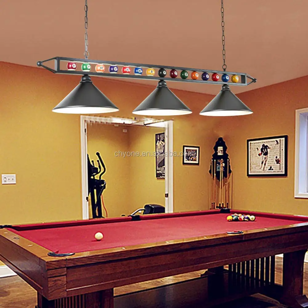 Muiti-colors Hanging Pool Table Lamp / Billiard Lights / Snooker Table