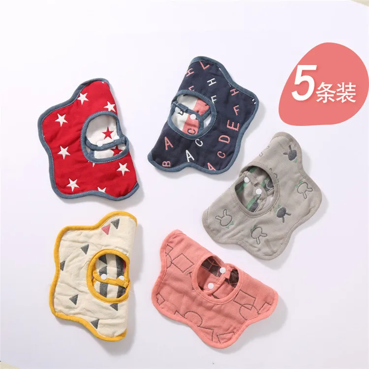 Горячая продажа Хлопок Дешевые Детские слюны полотенце Baby bib набор для детей
