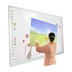 Top Lcd Android Pizarra Digital Led Touch Screen Interactive Whiteboard Ir 4K Interactive Panel 55