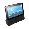 Factory price android smart speaker 10 inch with mic/camera/touch screen/sd card slot and wifi