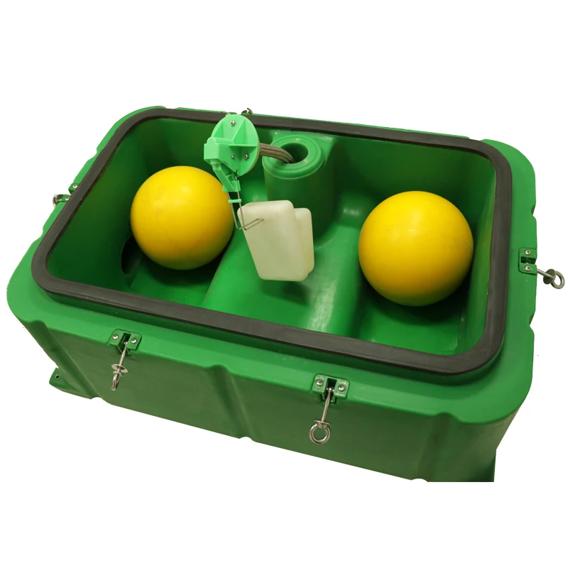 Automatic Heated Waterer Plastic Square Floating Ball Cattle Water