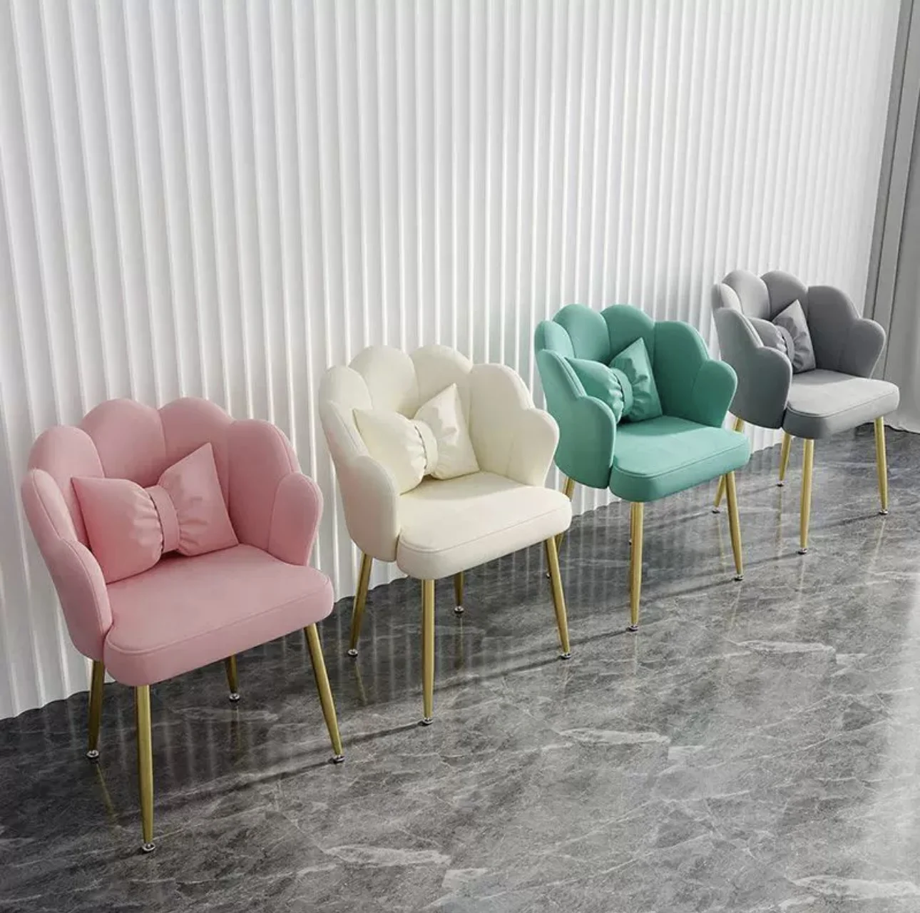 Cozy Velvet Tufted Flower Armchair – Perfect Accent Chair for Bedroom and Lounge