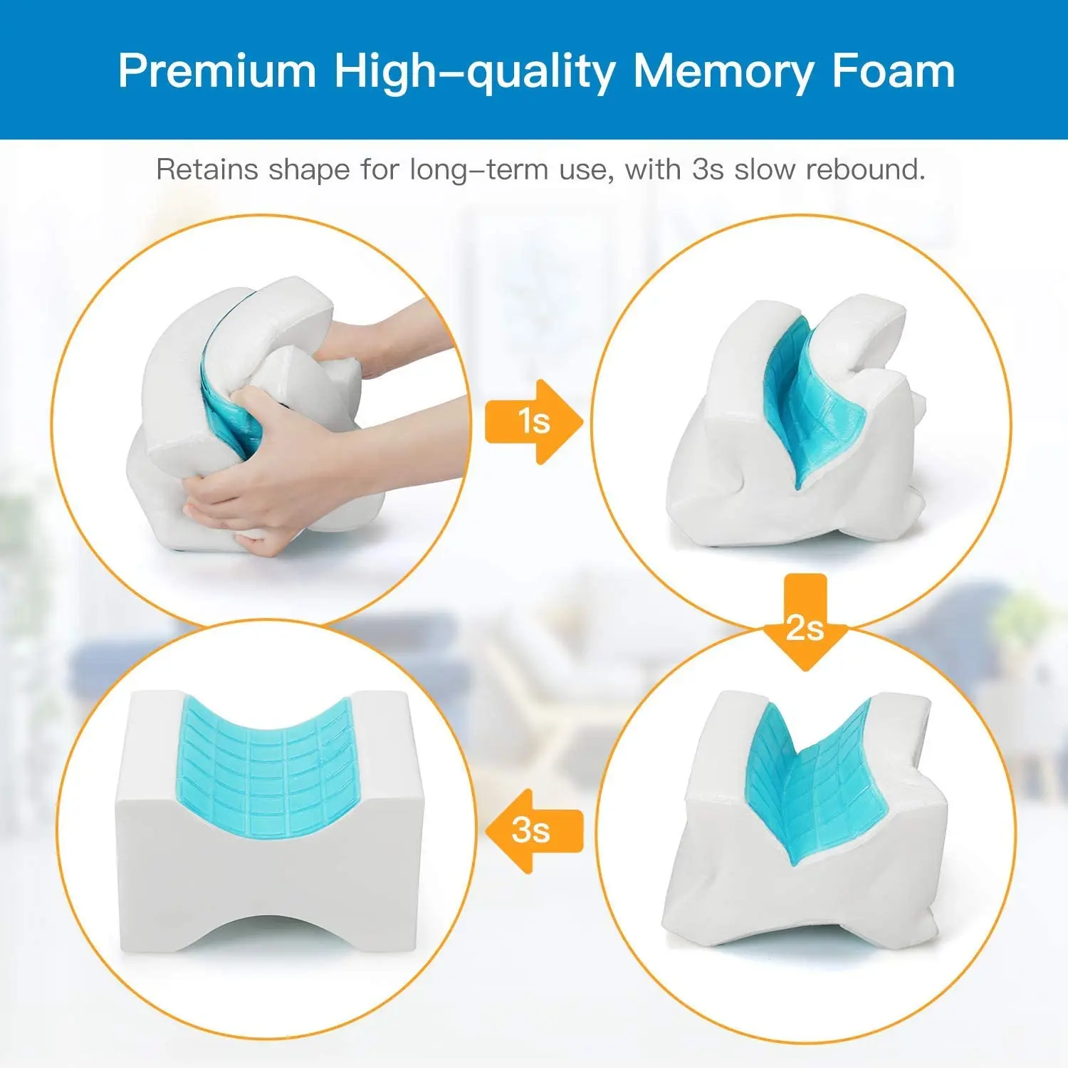 Leg Pillow Suppliers Provide 2020 Factory Directly Sale Cooling Gel